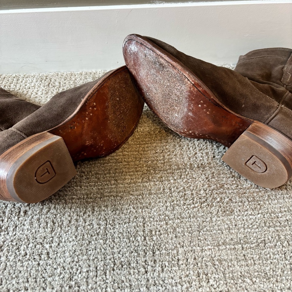🤠 Tecovas Men’s Suede Western Boot - size 8D - Picture 5 of 9